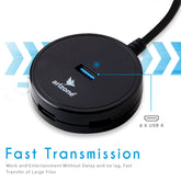 ARIZONE USB HUB XL-6032 (4 PORT HUB)  1*USB 3.0/3*USB 2.0